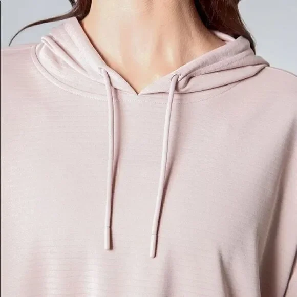 MONDETTA RIBBED Ladies HOODIE PULLOVER - Picture 7 of 11